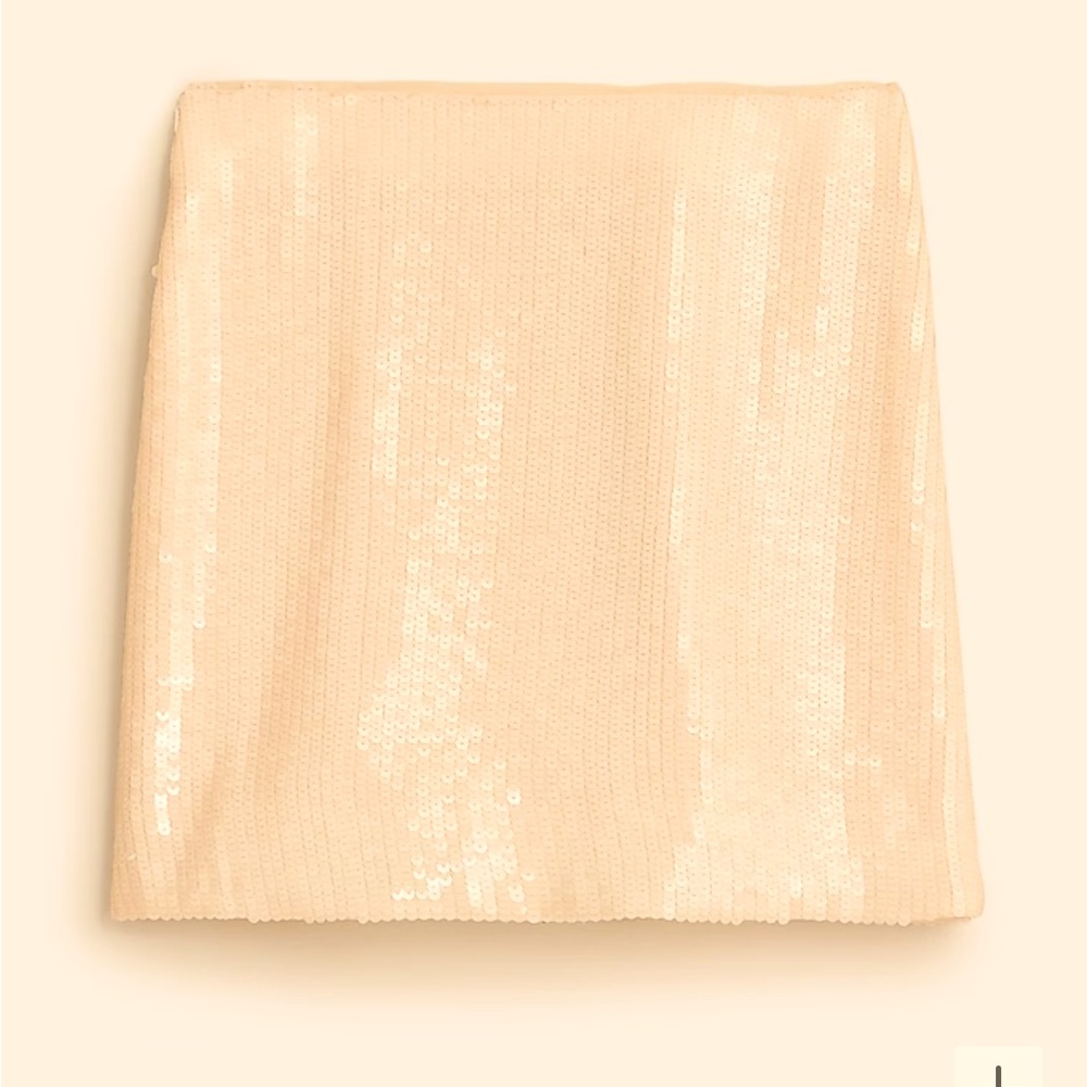 J Crew NWT Sequin Mini Skirt,  Size 12